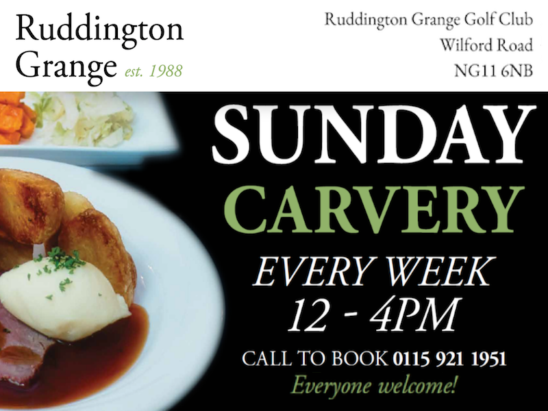 Ruddington Grange Sunday Carvery